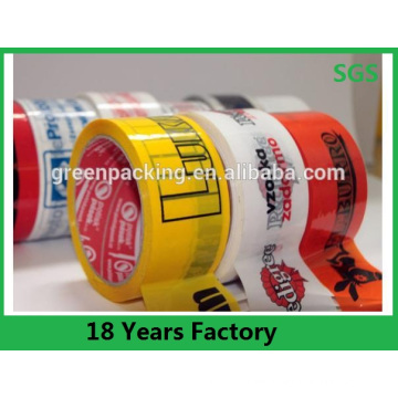 Marke Logo Werbung gedruckt BOPP Custom Packaging Tape benutzerdefinierte Band